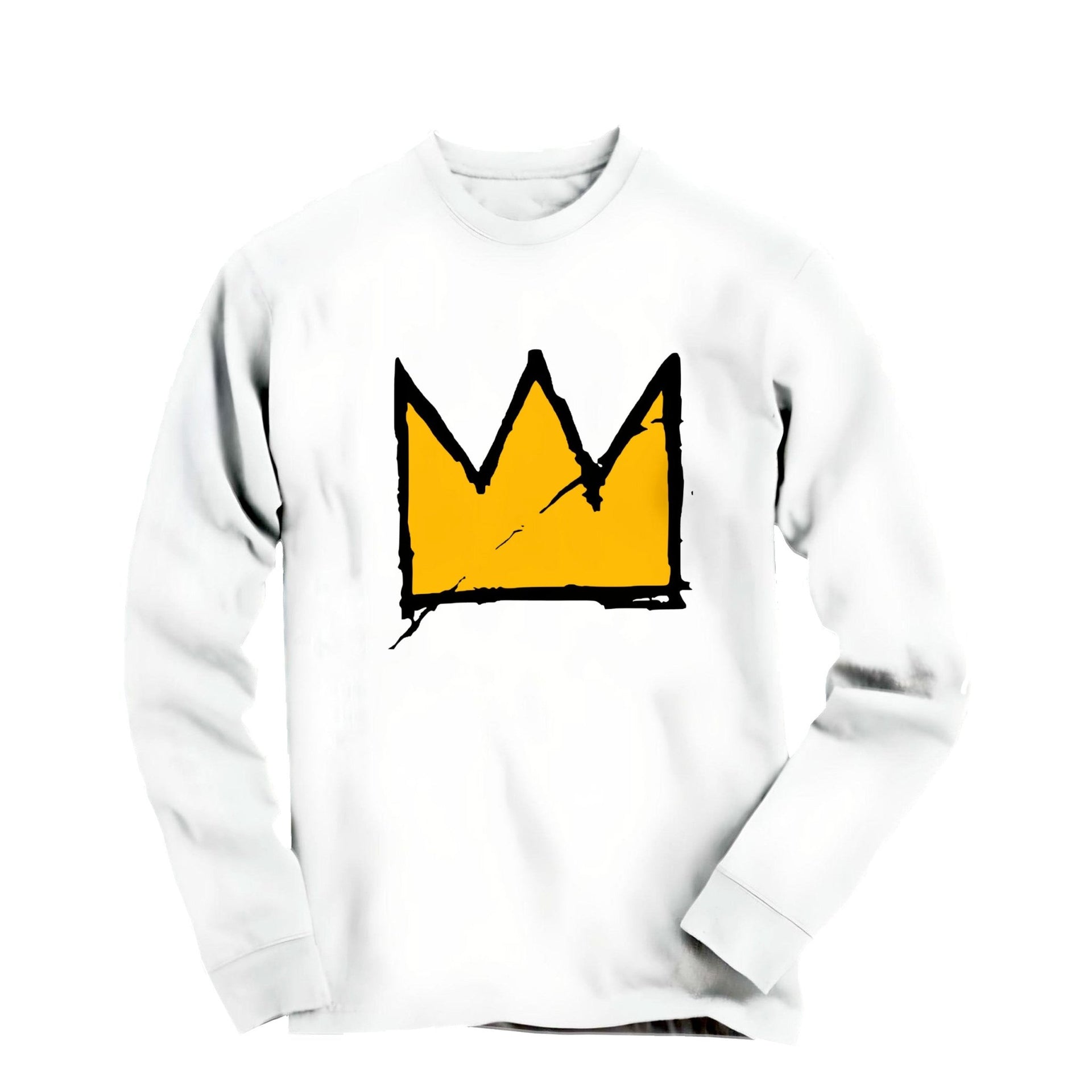 Crown Graffiti Long Sleeve Tee - Street, Pop & Media Art - Harvey Ltd