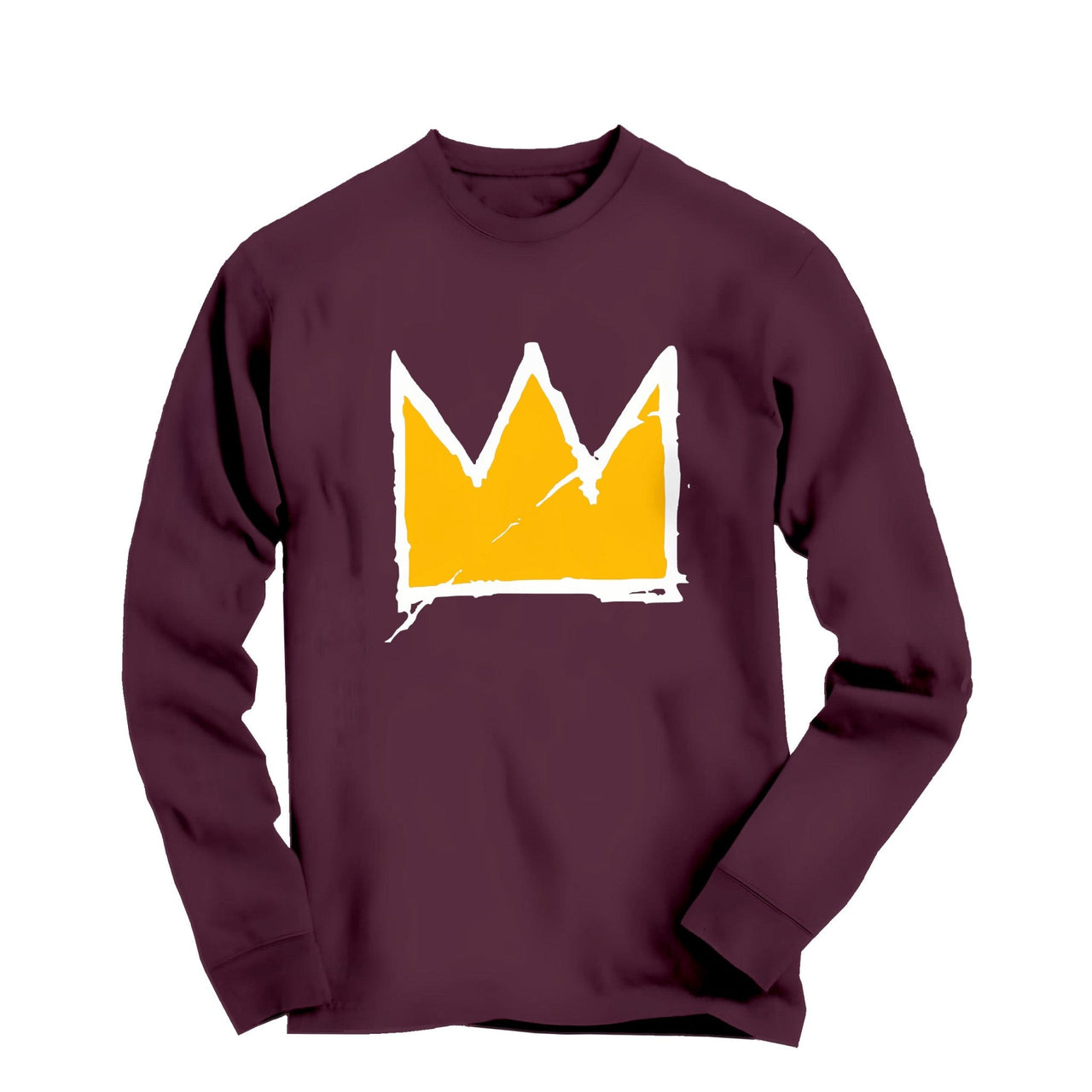 Crown Graffiti Street Art Long Sleeve Tee - Street, Pop & Media Art - Harvey Ltd