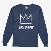 Crown With Name Garment - Dyed Long Sleeve Tee - Street, Pop & Media Art - Harvey Ltd