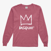 Crown With Name Garment - Dyed Long Sleeve Tee - Street, Pop & Media Art - Harvey Ltd
