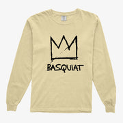 Crown With Name Garment - Dyed Long Sleeve Tee - Street, Pop & Media Art - Harvey Ltd