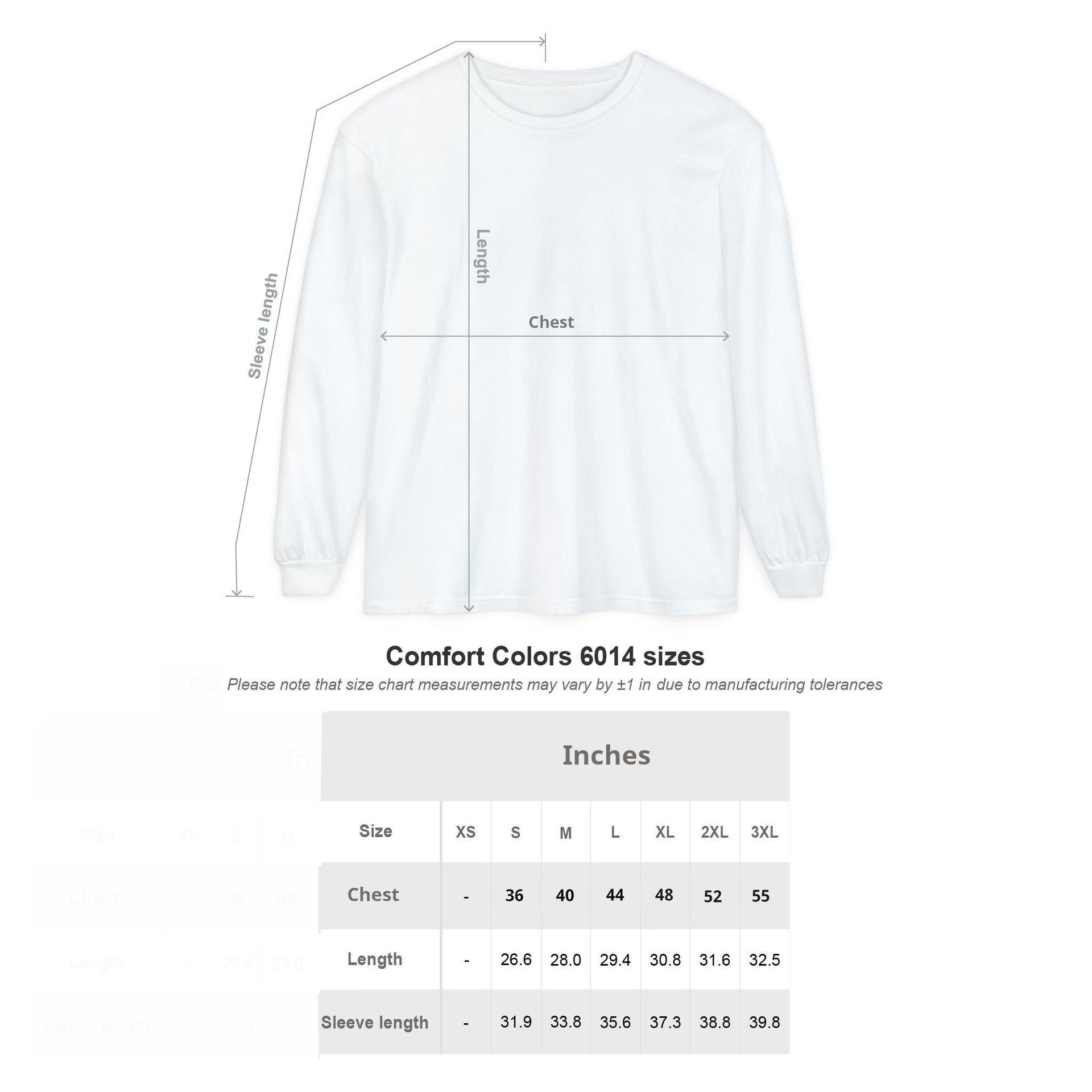 Crown With Name Garment - Dyed Long Sleeve Tee - Street, Pop & Media Art - Harvey Ltd