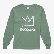 Crown With Name Garment - Dyed Long Sleeve Tee - Street, Pop & Media Art - Harvey Ltd