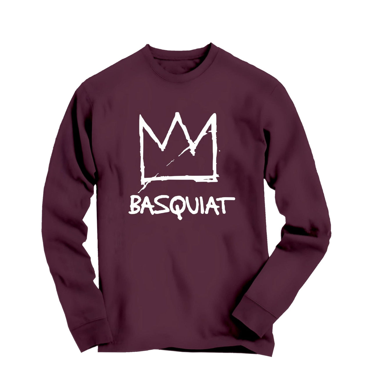 Crown With Name Long Sleeve Tee - Street, Pop & Media Art - Harvey Ltd