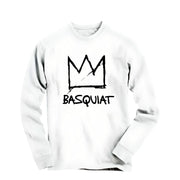 Crown With Name Long Sleeve Tee - Street, Pop & Media Art - Harvey Ltd