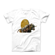 Crypto Bull Digital Illustration T-shirt - Street, Pop & Media Art - Harvey Ltd