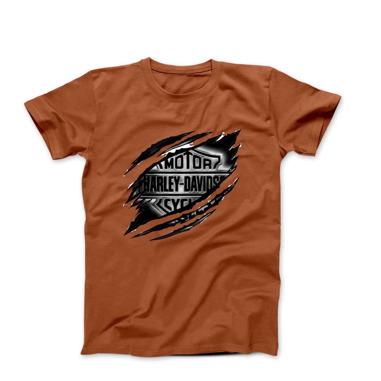 Custom Harley Emblem Illustration T-shirt - Cars, Trucks & Cycles - Harvey Ltd