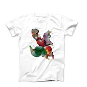 D. Schluss Violin Dancer (1980) Artwork T - shirt - Clothing - Harvey Ltd