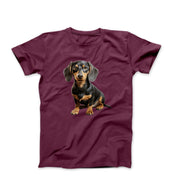 Dachshund Sketch Illustration T-shirt - Pets & Animals - Harvey Ltd