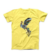 Dali Book To Birds Artwork T-shirt - Greatest Artists - Harvey Ltd