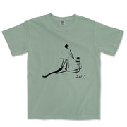 Dali Childhood with Father Garment - Dyed T-Shirt - Greatest Artists - Harvey Ltd