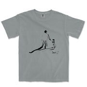Dali Childhood with Father Garment - Dyed T-Shirt - Greatest Artists - Harvey Ltd