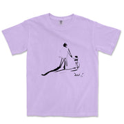Dali Childhood with Father Garment - Dyed T-Shirt - Greatest Artists - Harvey Ltd