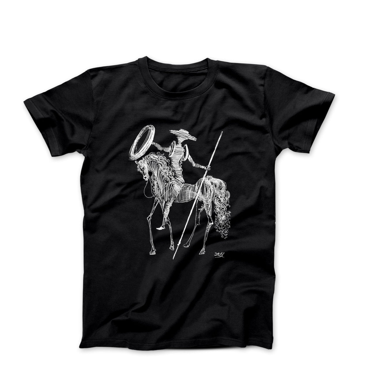 Dali Don Quichotte Artwork T-shirt - Greatest Artists - Harvey Ltd
