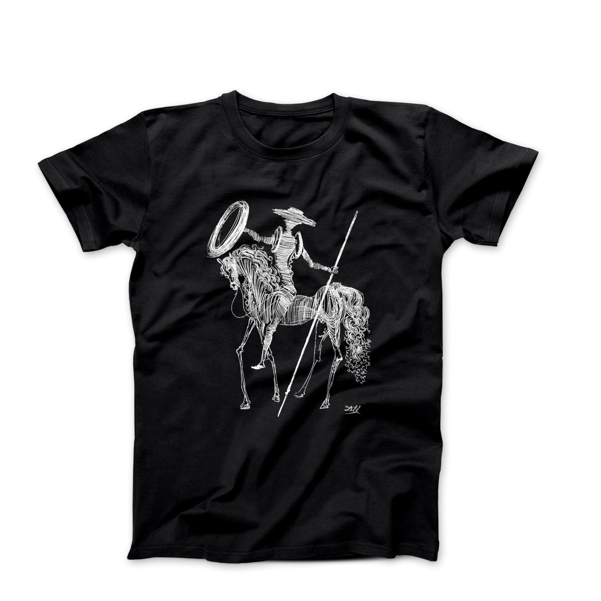 Dali Don Quichotte Artwork T-shirt - Greatest Artists - Harvey Ltd