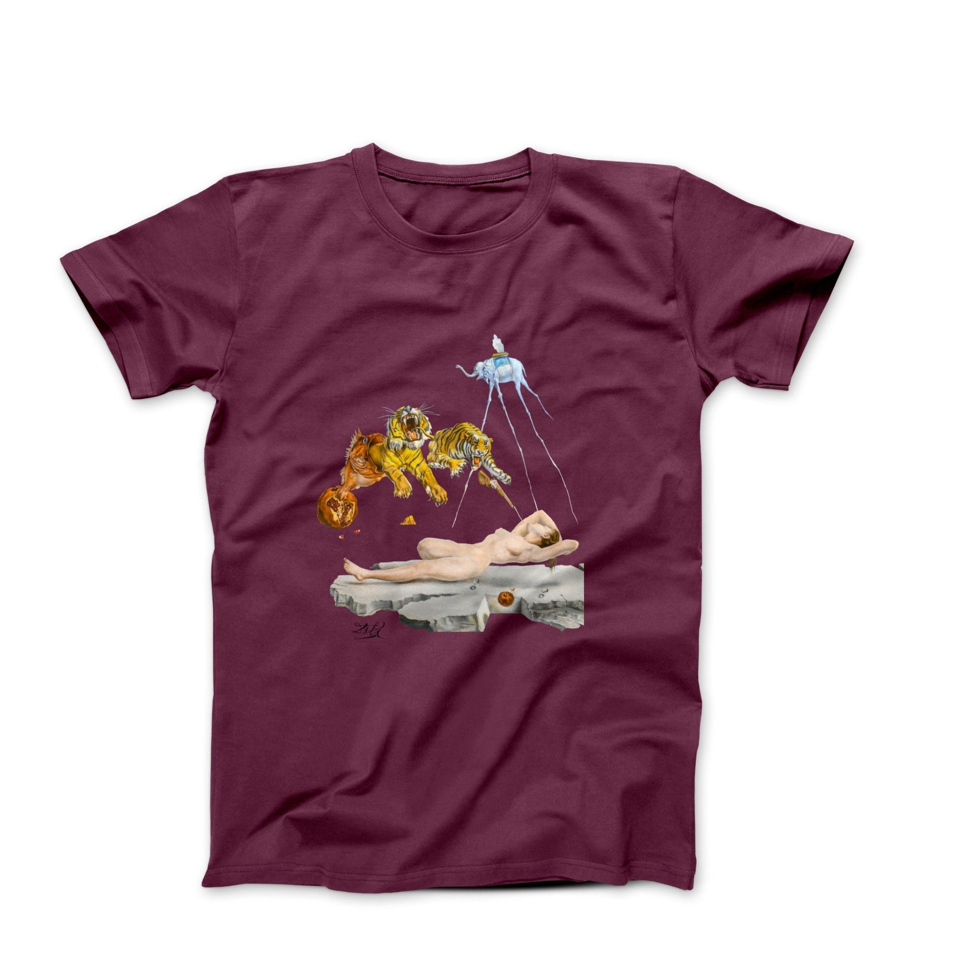 Dali Dream Caused by the Flight of a Bee 1944 Art T-Shirt - Greatest Artists - Harvey Ltd