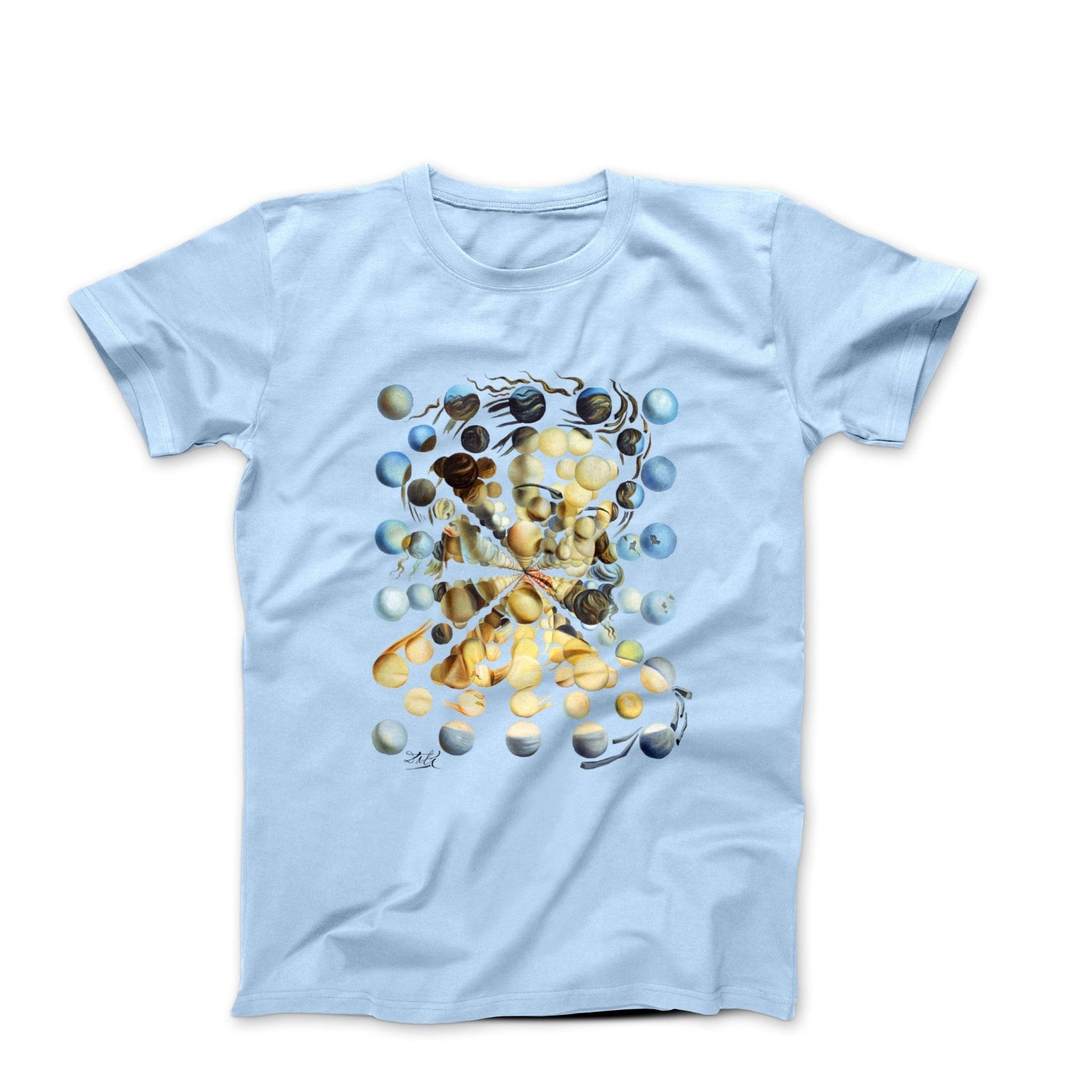 Dali Galatea of the Spheres (1952) Artwork T-shirt - Greatest Artists - Harvey Ltd