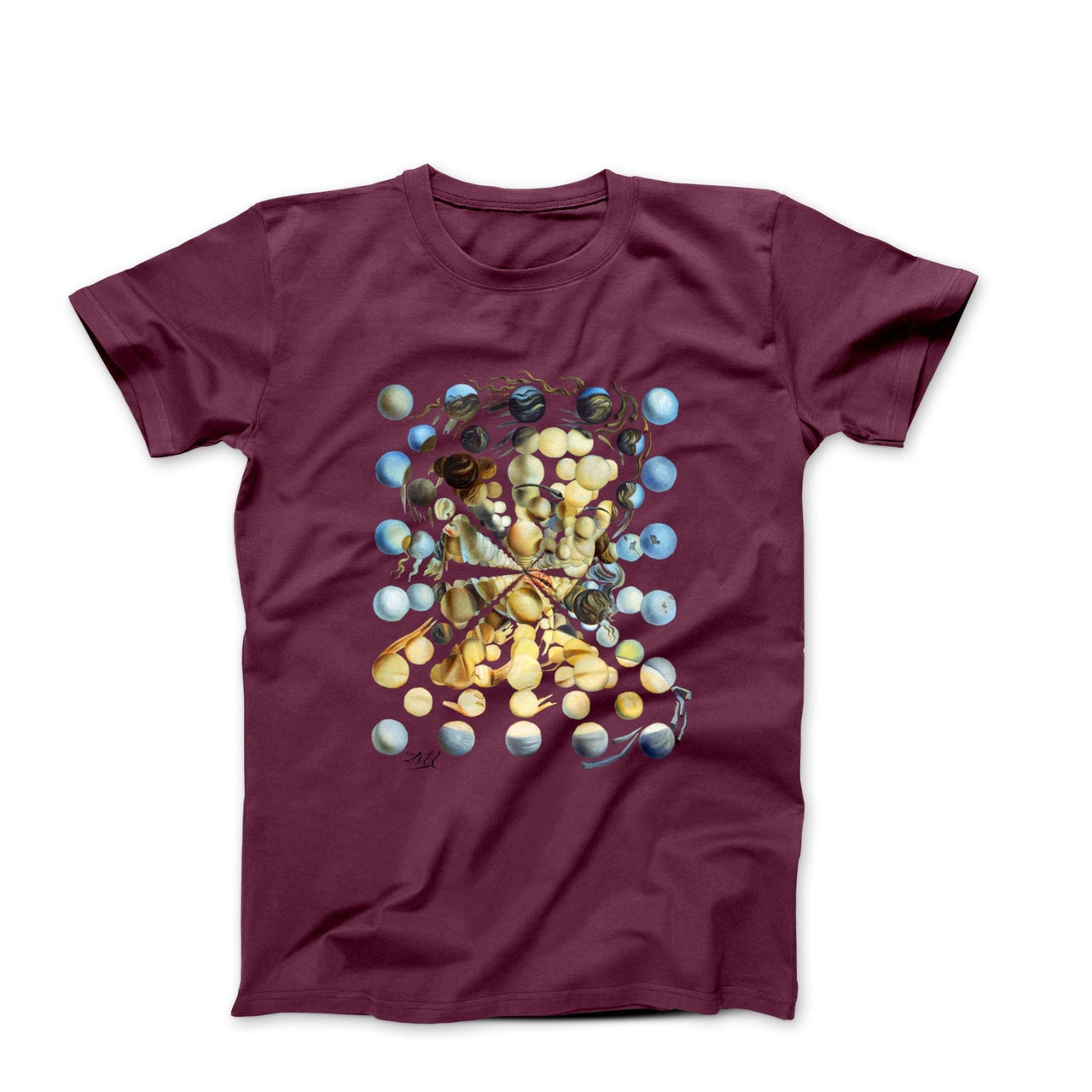 Dali Galatea of the Spheres (1952) Artwork T-shirt - Greatest Artists - Harvey Ltd