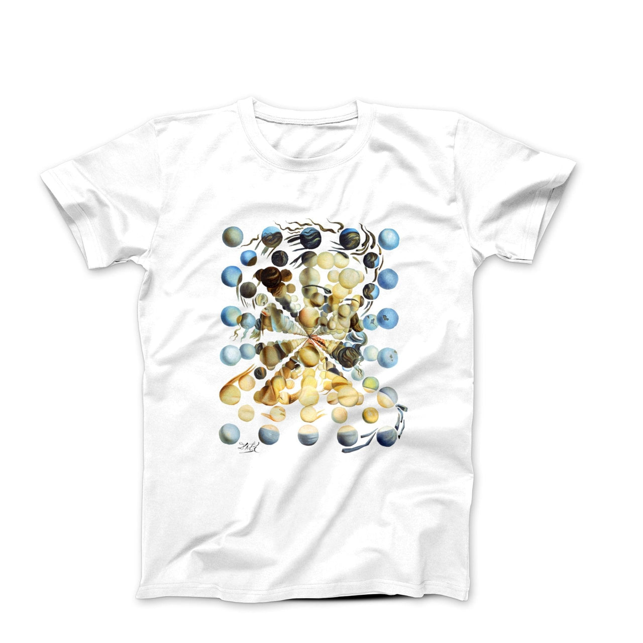 Dali Galatea of the Spheres (1952) Artwork T-shirt - Greatest Artists - Harvey Ltd