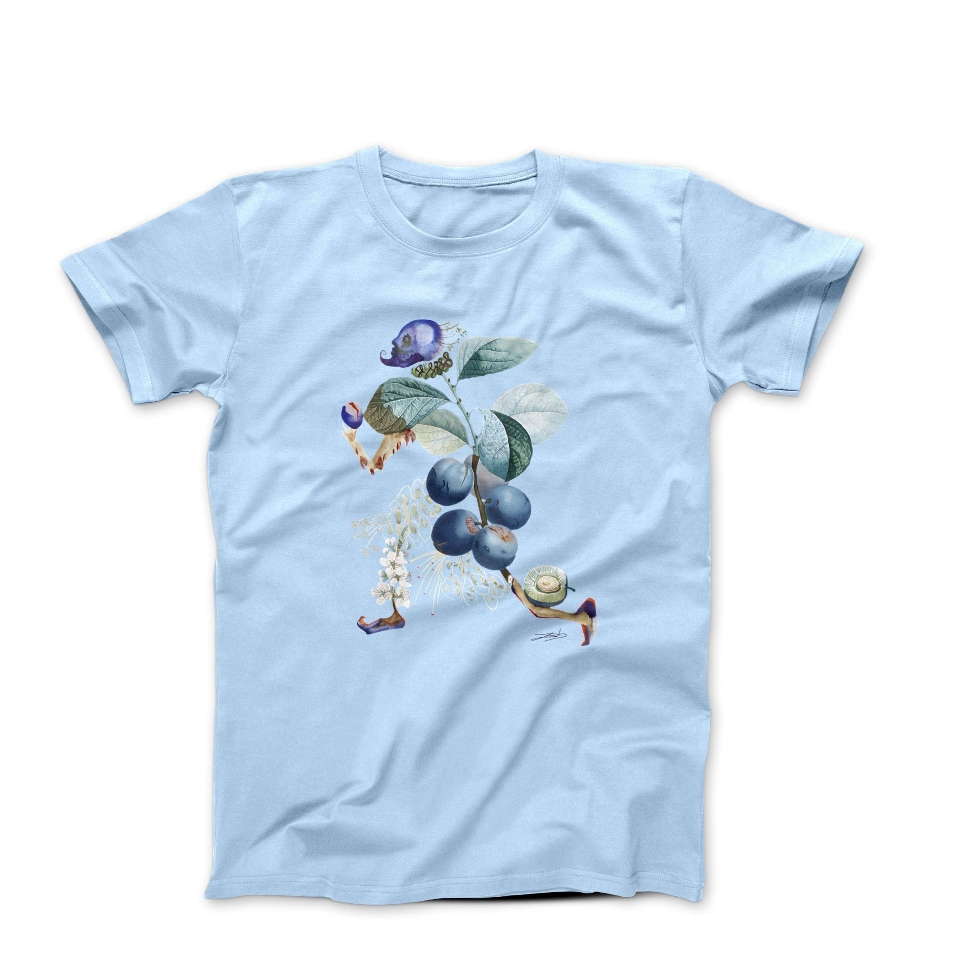 Dali Hasty Plum Artwork T-shirt - Greatest Artists - Harvey Ltd