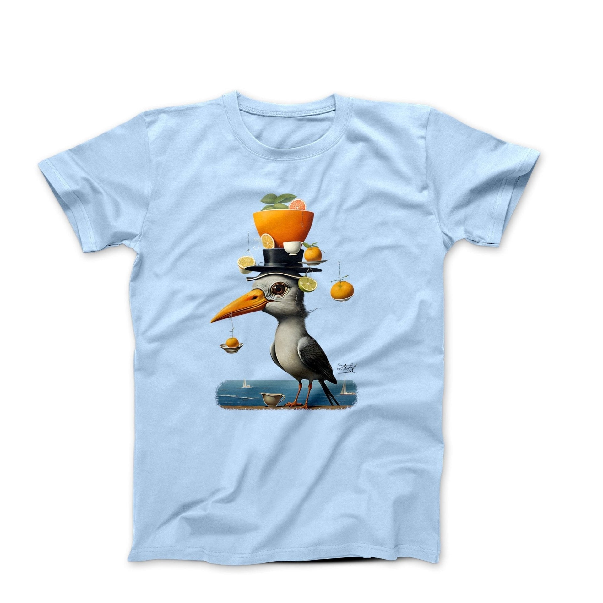 Dali Just a Bird Artwork T-shirt - Greatest Artists - Harvey Ltd