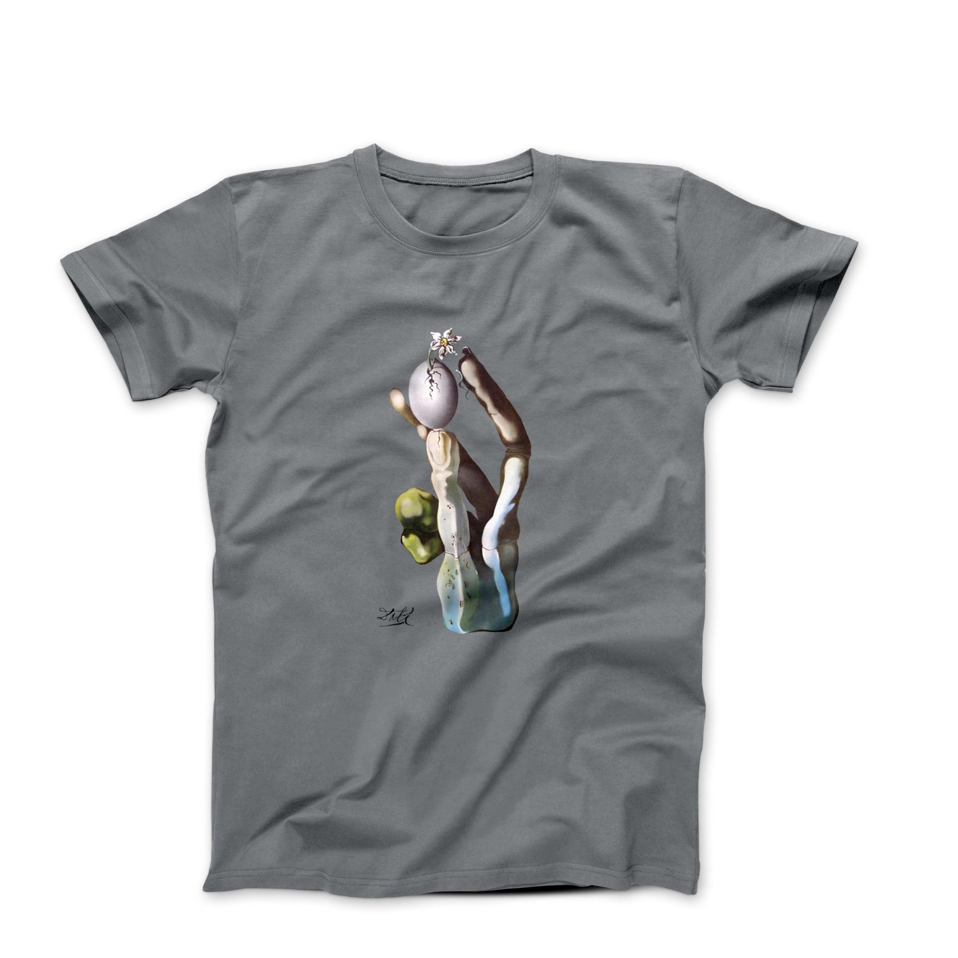 Dali Metamorphosis of Narcissus 1937 Art T-Shirt - Greatest Artists - Harvey Ltd