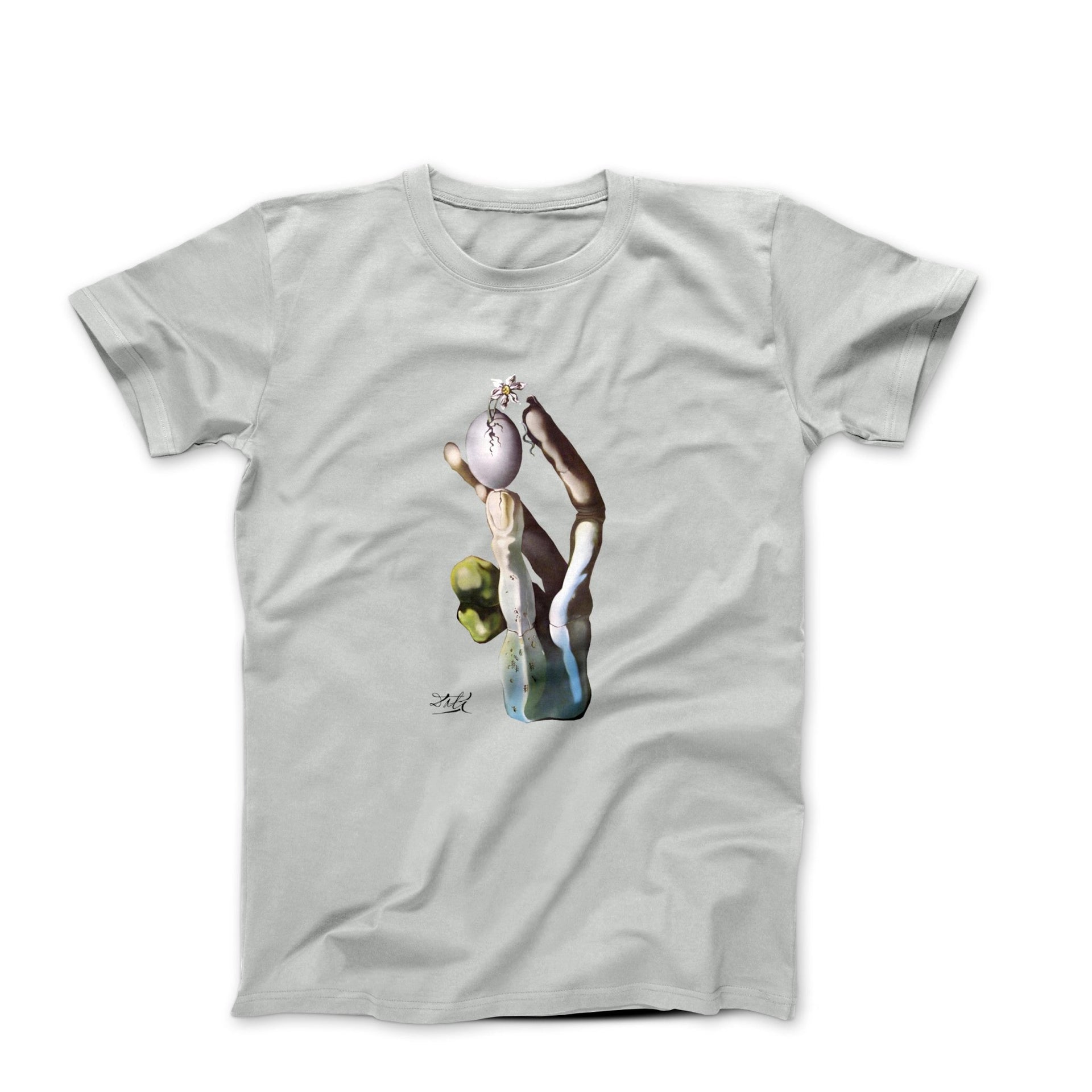 Dali Metamorphosis of Narcissus 1937 Art T-Shirt - Greatest Artists - Harvey Ltd