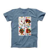 Dali Playing Cards Artwork T-shirt - Greatest Artists - Harvey Ltd