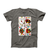 Dali Playing Cards Artwork T-shirt - Greatest Artists - Harvey Ltd