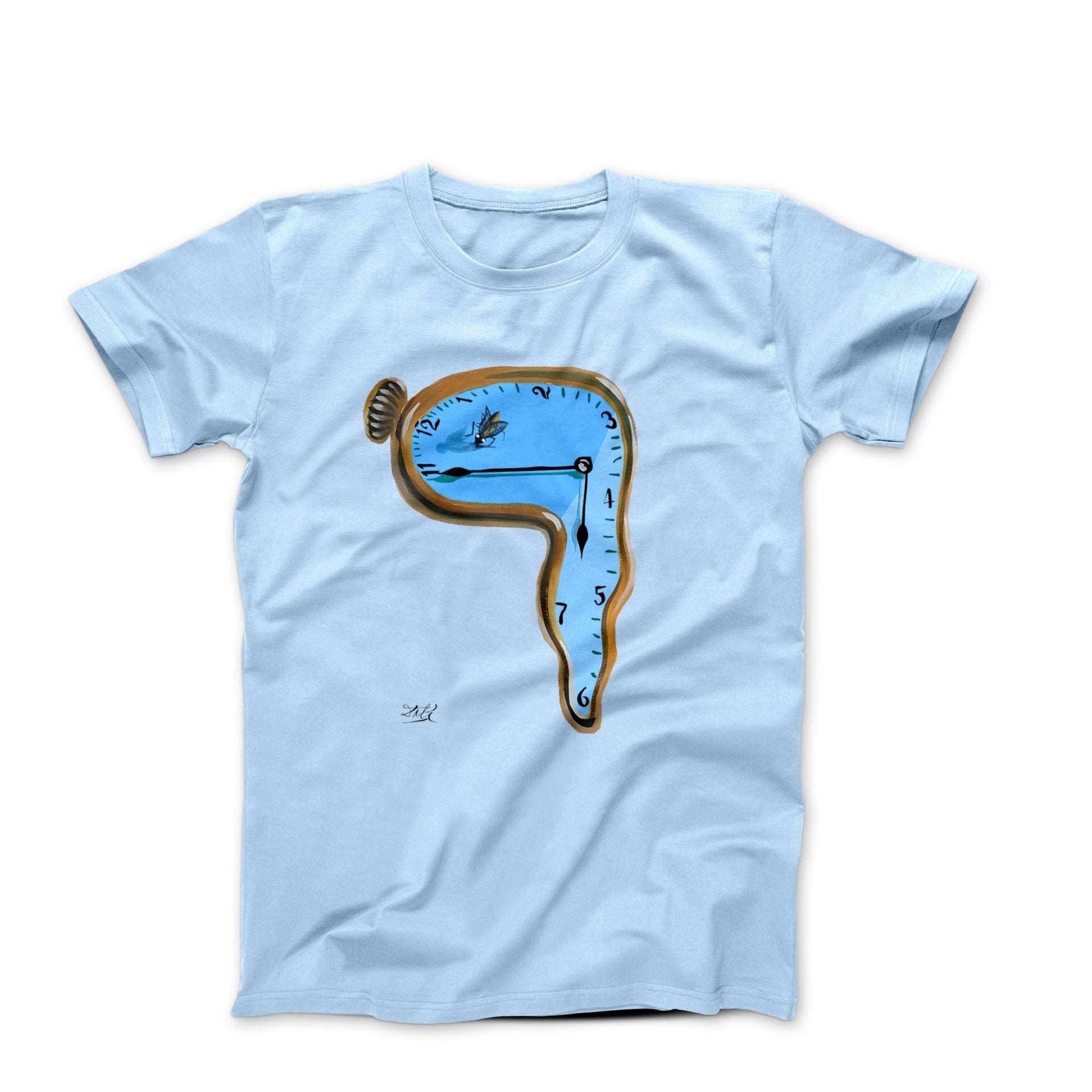 Dali Pocket Watch Artwork T-shirt - Greatest Artists - Harvey Ltd