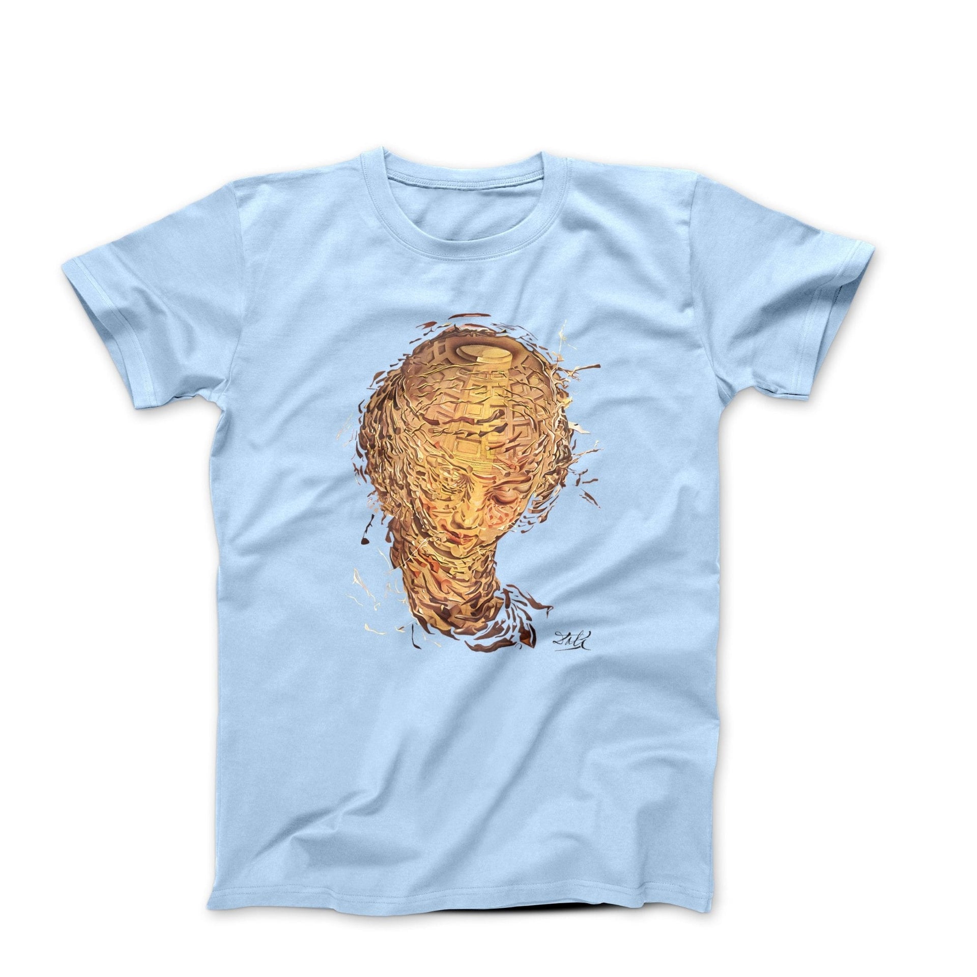Dali Raphaelesque Head Exploding (1951) Artwork T-shirt - Greatest Artists - Harvey Ltd