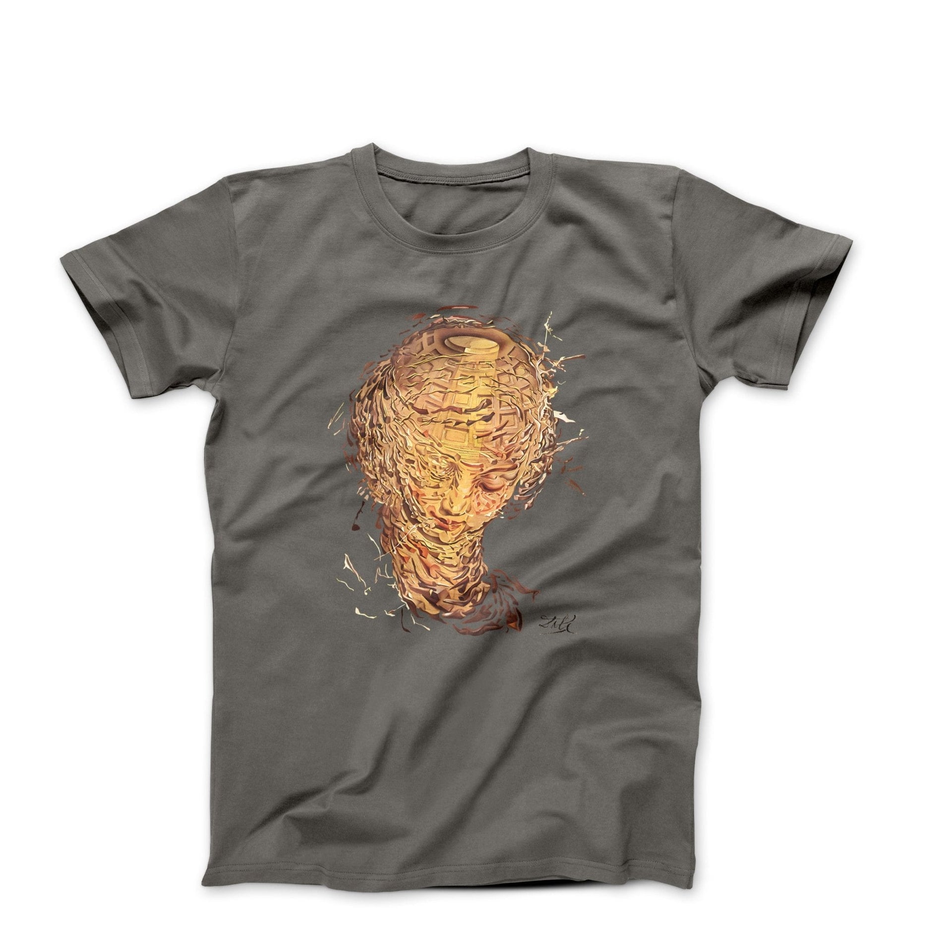 Dali Raphaelesque Head Exploding (1951) Artwork T-shirt - Greatest Artists - Harvey Ltd
