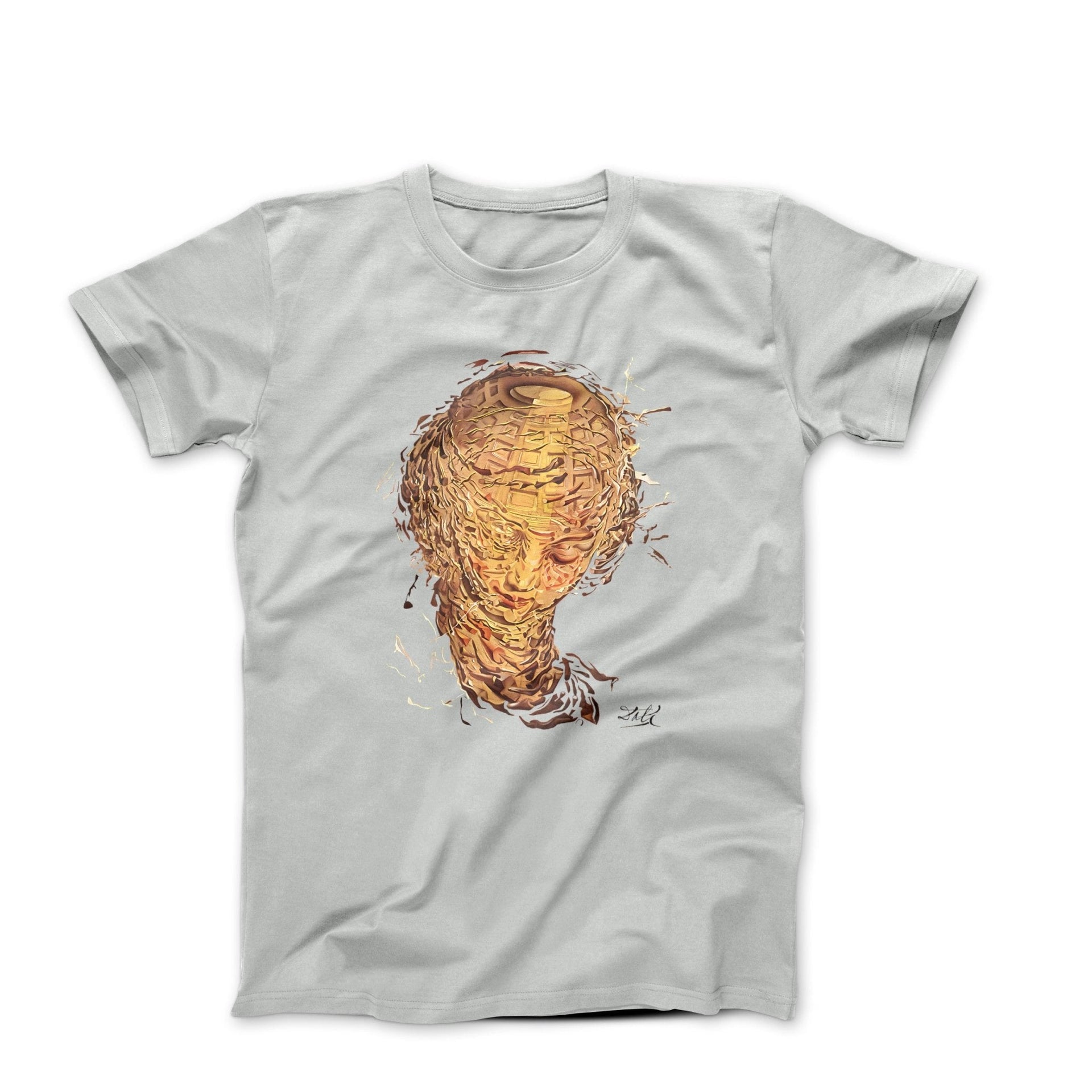 Dali Raphaelesque Head Exploding (1951) Artwork T-shirt - Greatest Artists - Harvey Ltd