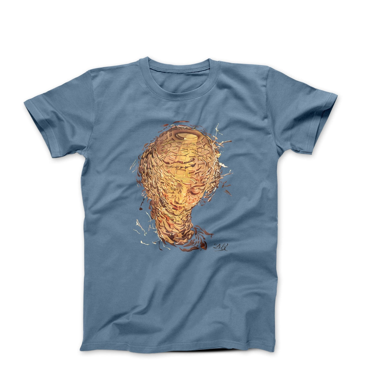 Dali Raphaelesque Head Exploding (1951) Artwork T-shirt - Greatest Artists - Harvey Ltd