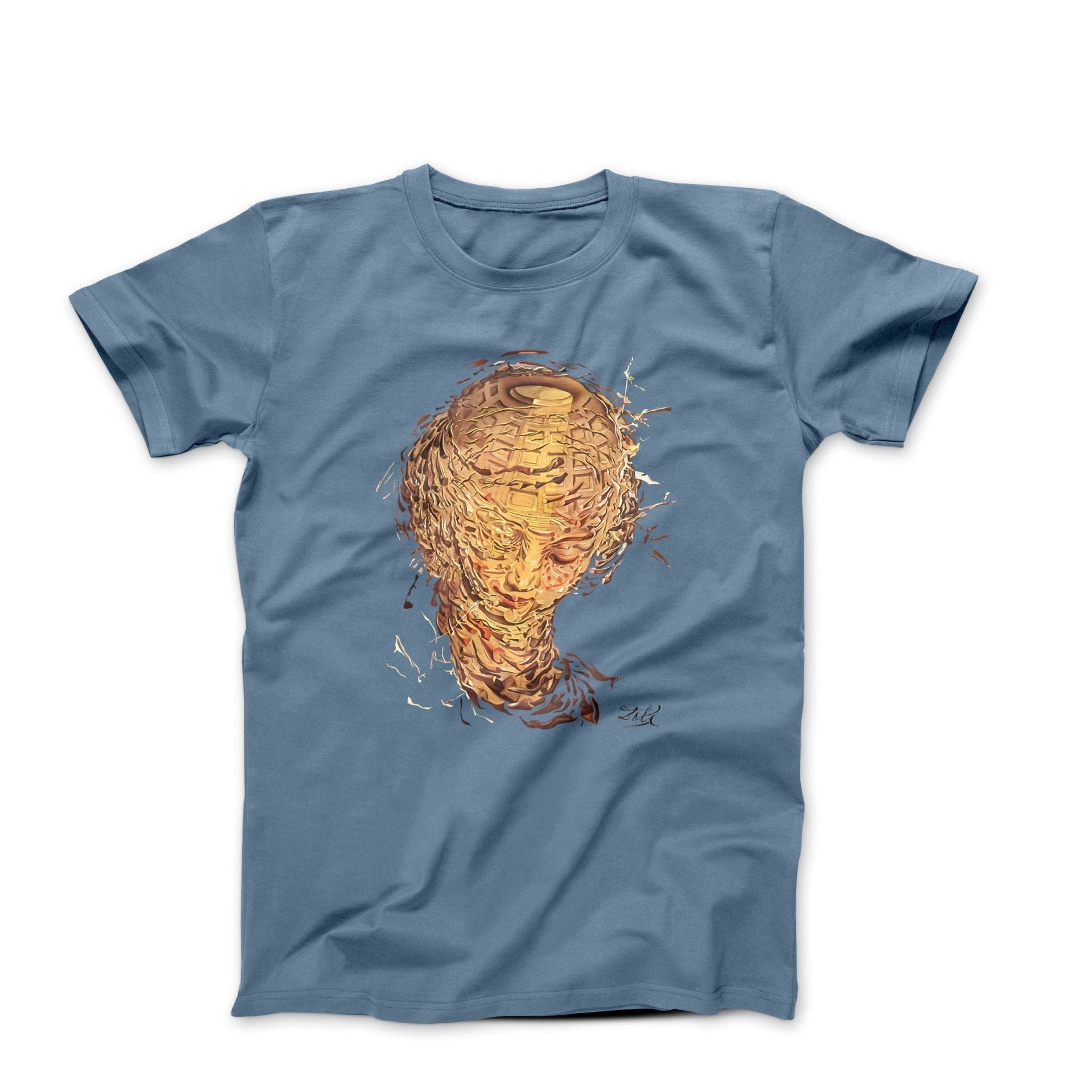 Dali Raphaelesque Head Exploding (1951) Artwork T-shirt - Greatest Artists - Harvey Ltd