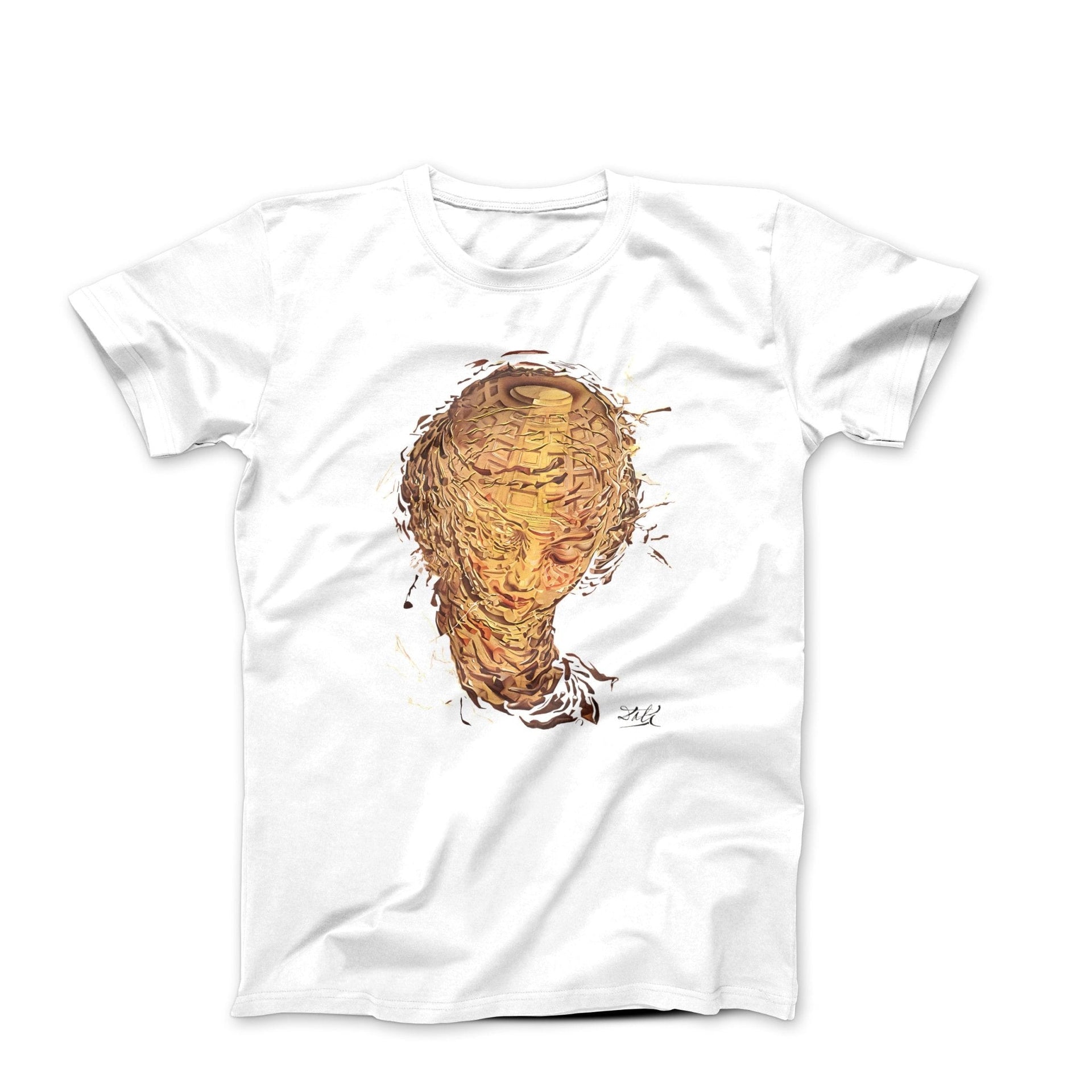 Dali Raphaelesque Head Exploding (1951) Artwork T-shirt - Greatest Artists - Harvey Ltd