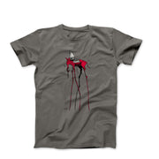 Dali Red Elephant (1949) Artwork T-shirt - Greatest Artists - Harvey Ltd