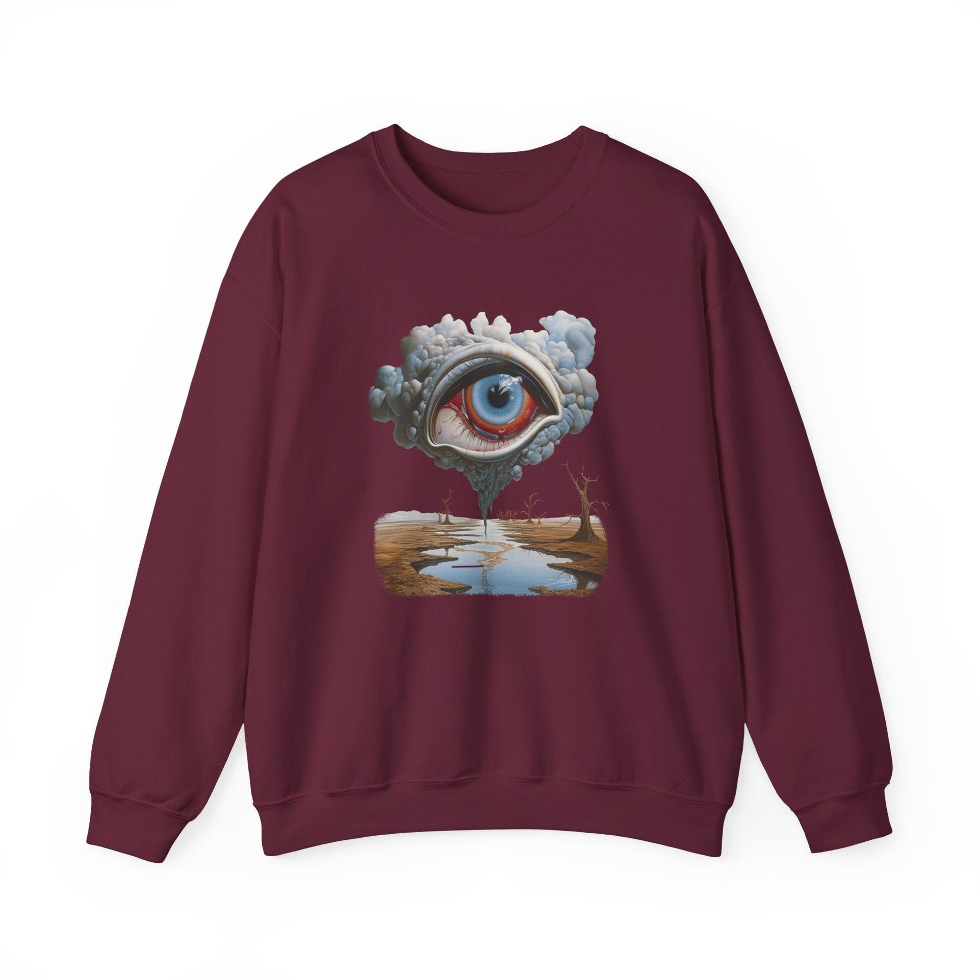 Dali Someone's Watching Us Artwork Sweatshirt - Greatest Artists - Harvey Ltd