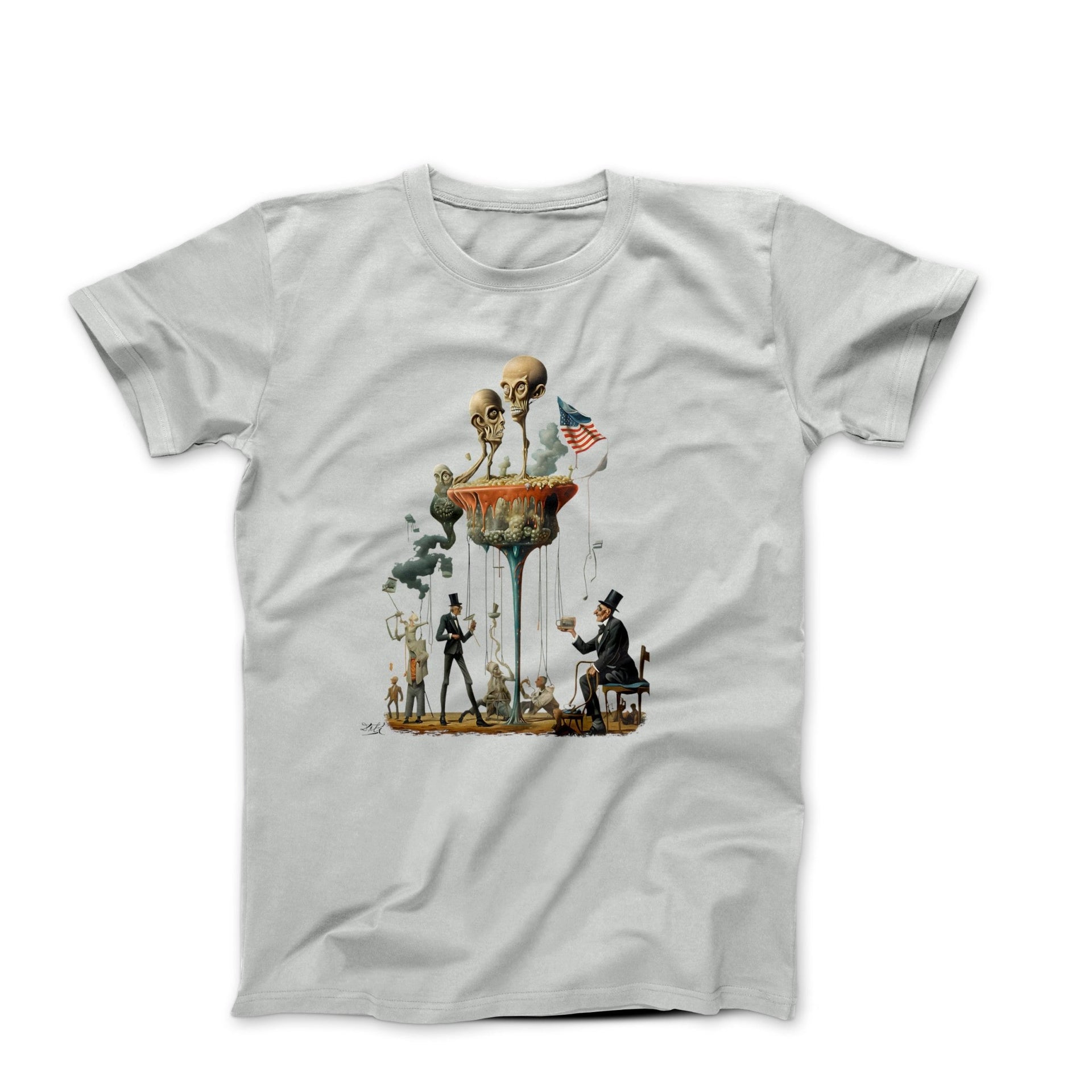 Dali The American Dream II (1969) Artwork T-shirt - Greatest Artists - Harvey Ltd