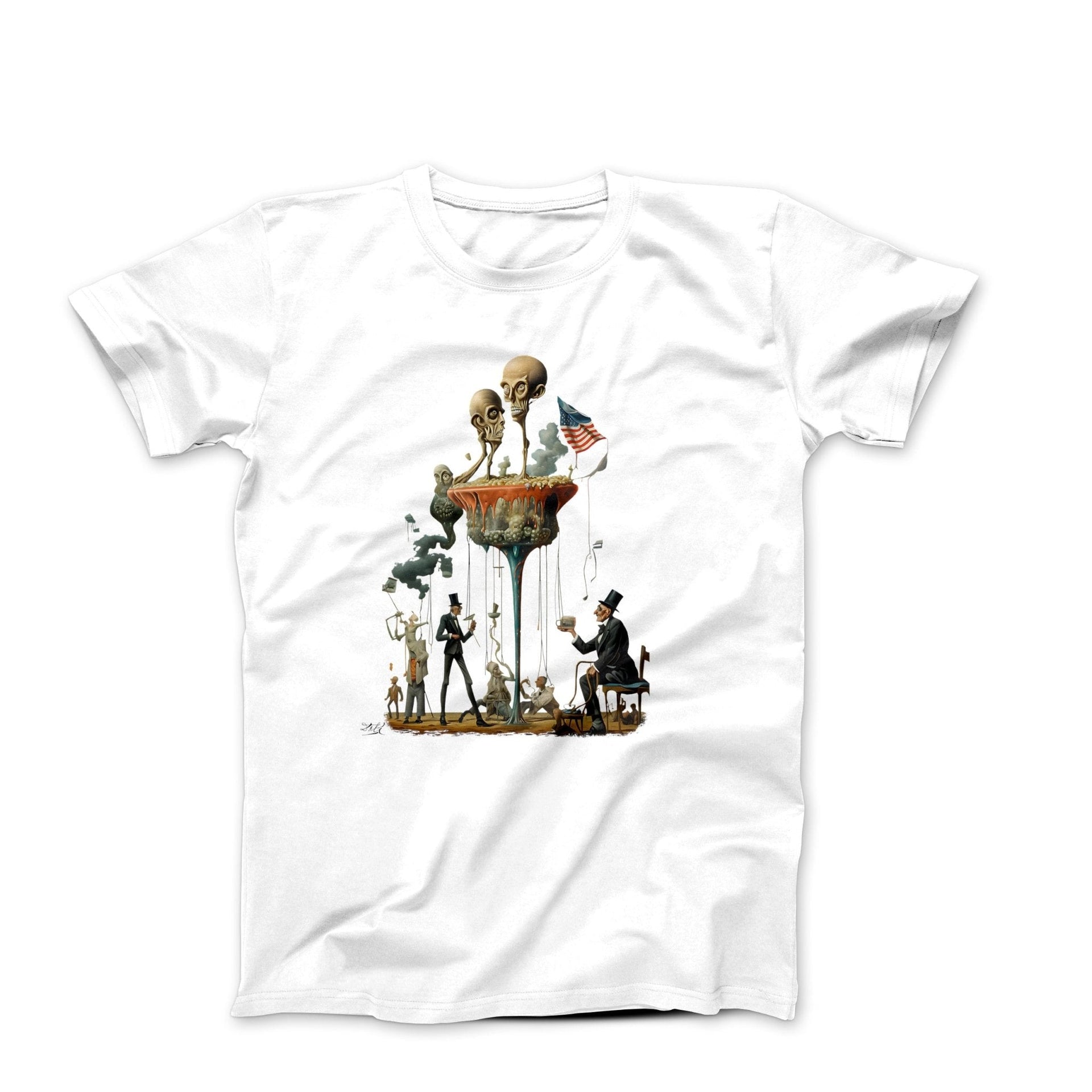 Dali The American Dream II Artwork T-shirt - Greatest Artists - Harvey Ltd