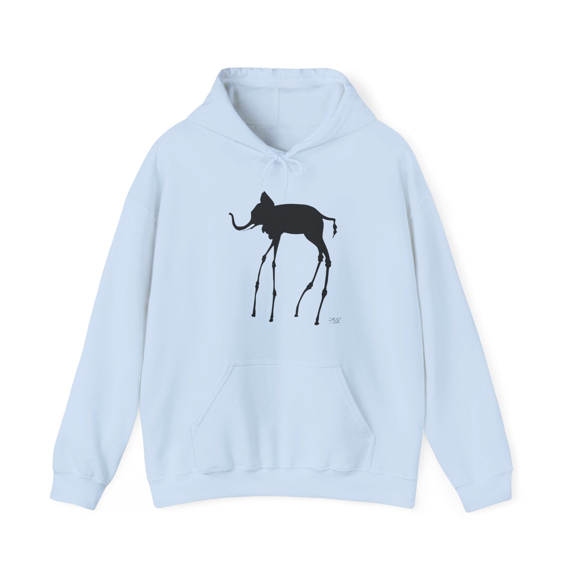 Dali The Elephants 1948 Artwork Hoodie - Greatest Artists - Harvey Ltd