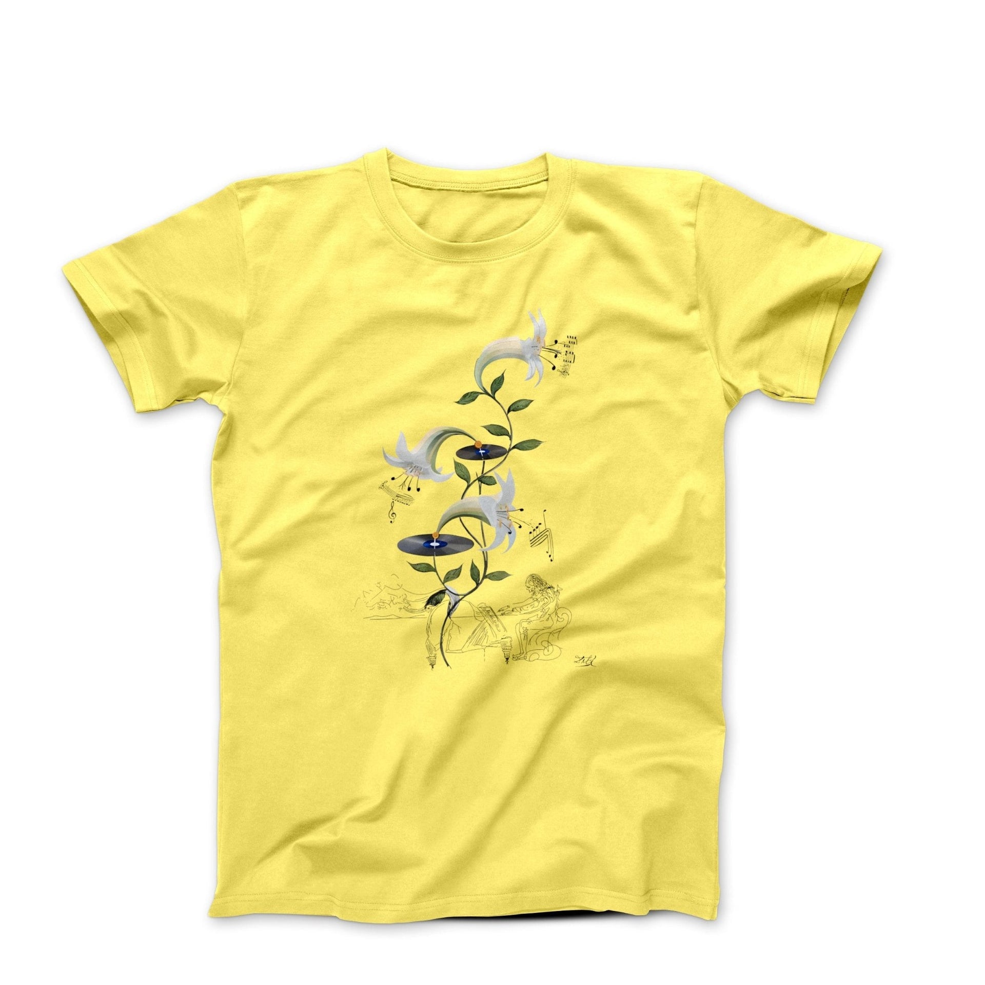 Dali The Musical Lys Artwork T-shirt - Greatest Artists - Harvey Ltd