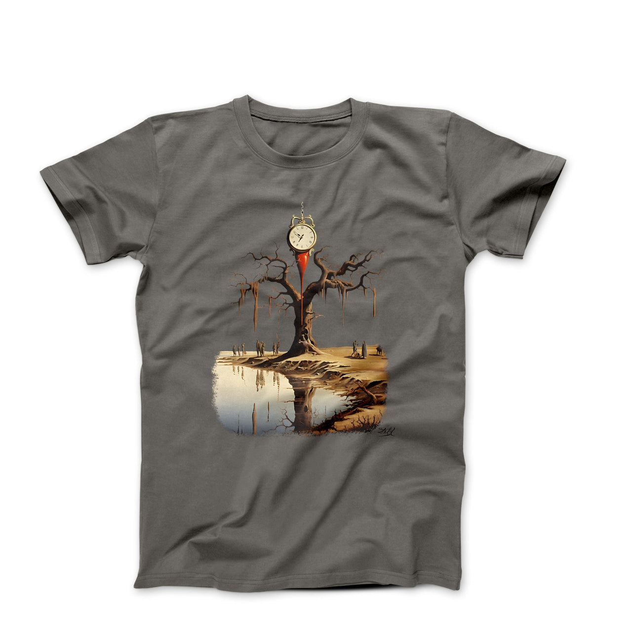 Dali Time Didn't Melt, We Did Artwork T-shirt - Greatest Artists - Harvey Ltd