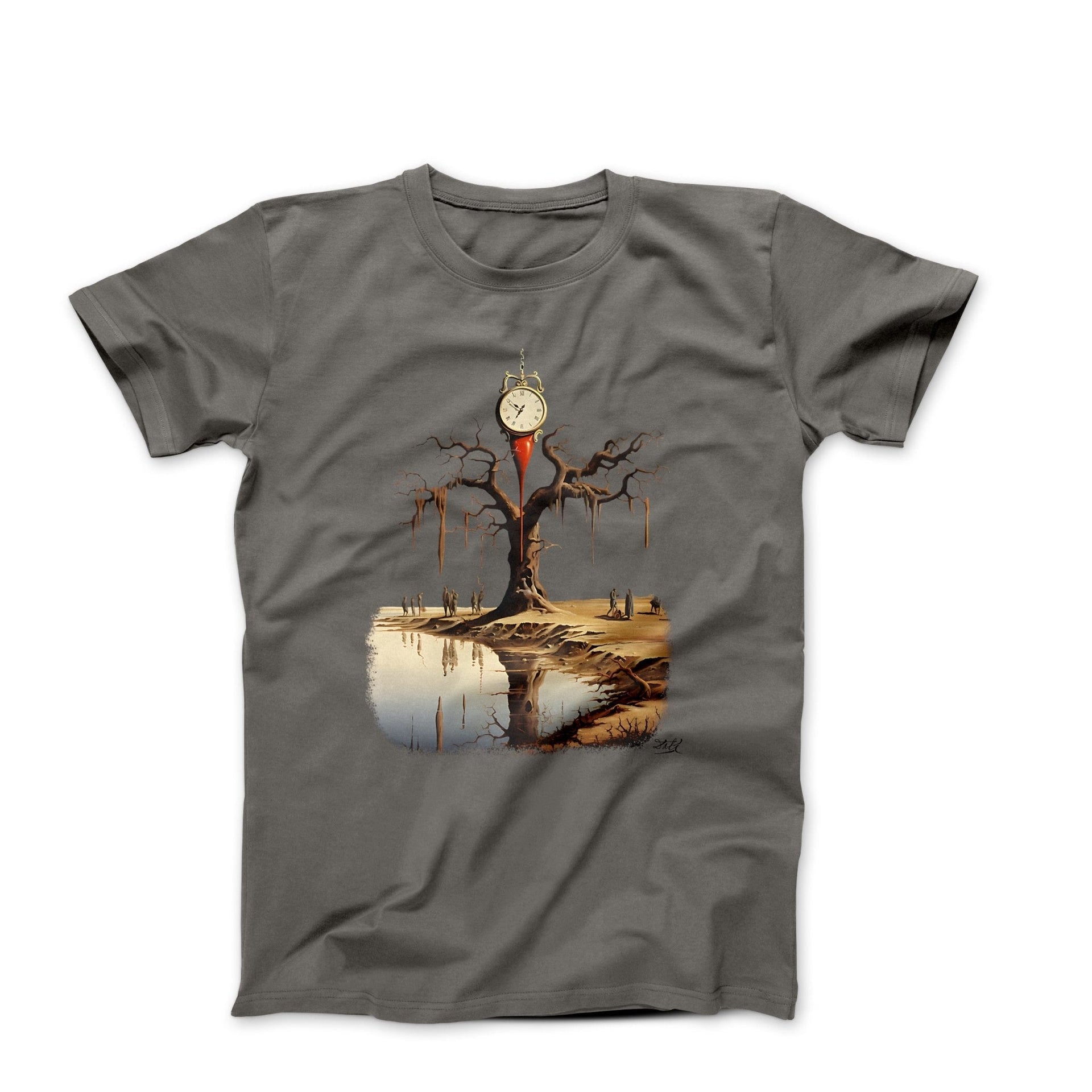 Dali Time Didn't Melt...We Did Artwork T-shirt - Greatest Artists - Harvey Ltd
