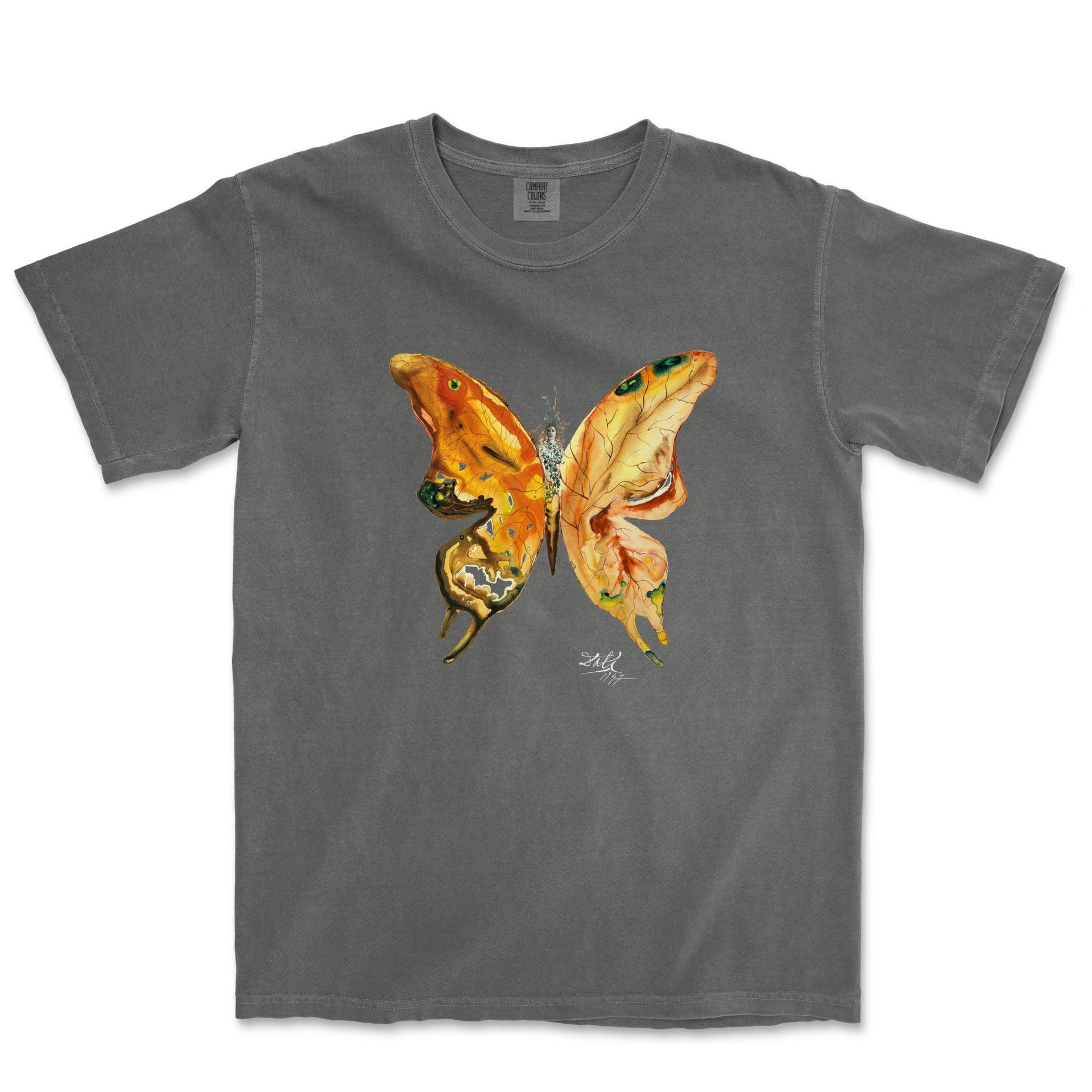 Dali Venus Butterfly Garment - Dyed T-shirt - Greatest Artists - Harvey Ltd