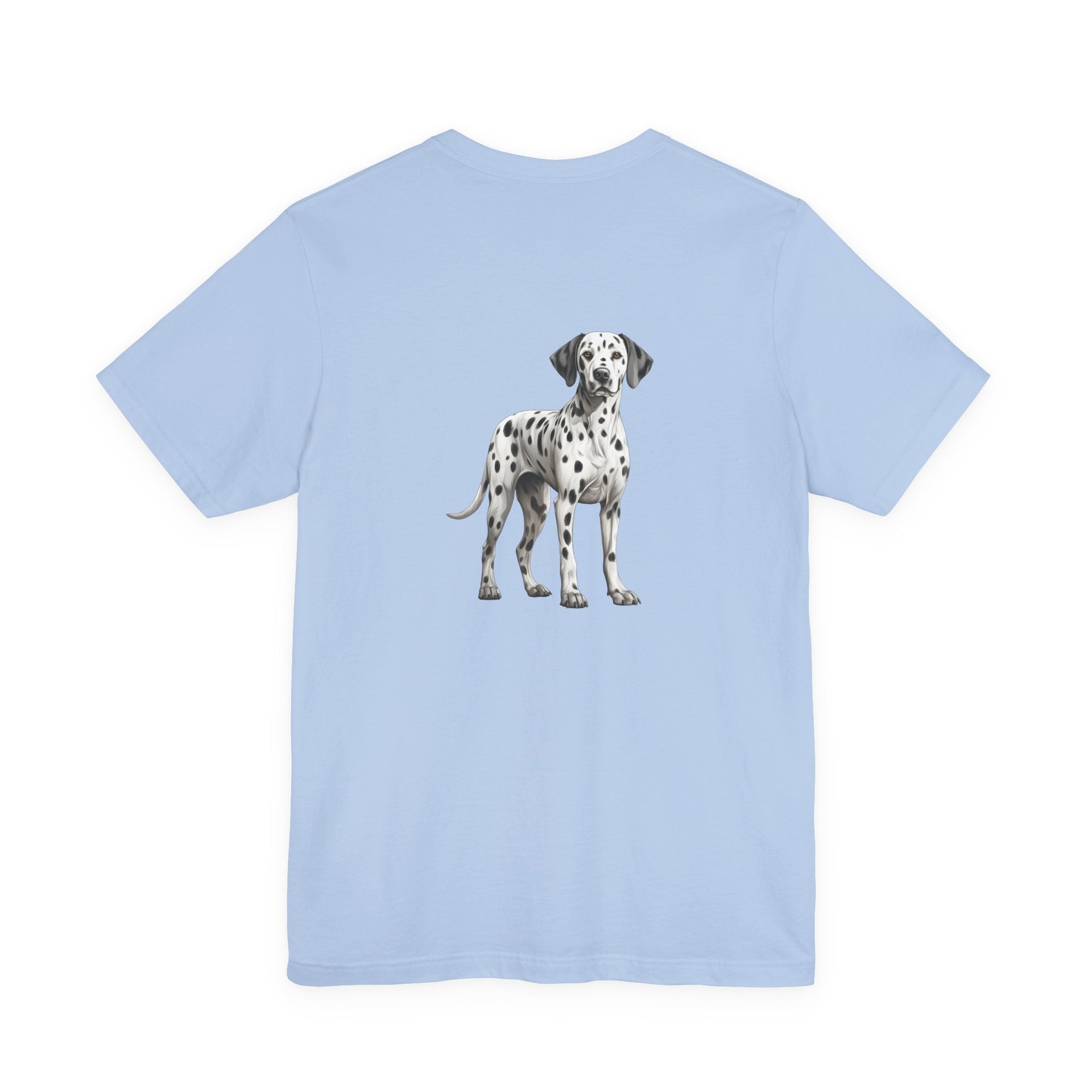 Dalmatian Illustration Front & Back Printed T-shirt - Pets & Animals - Harvey Ltd