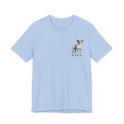 Dalmatian Illustration Front & Back Printed T-shirt - Pets & Animals - Harvey Ltd