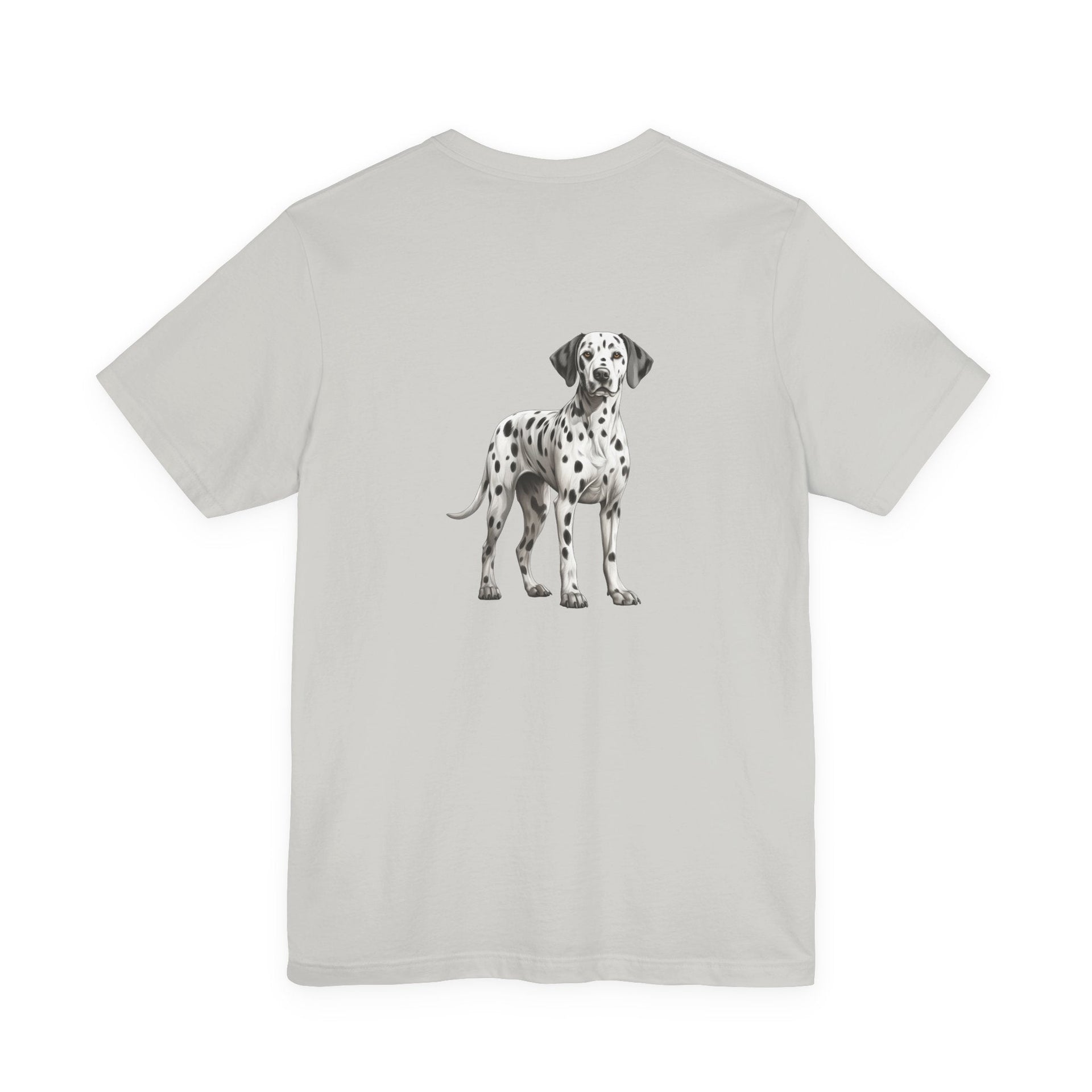 Dalmatian Illustration Front & Back Printed T-shirt - Pets & Animals - Harvey Ltd
