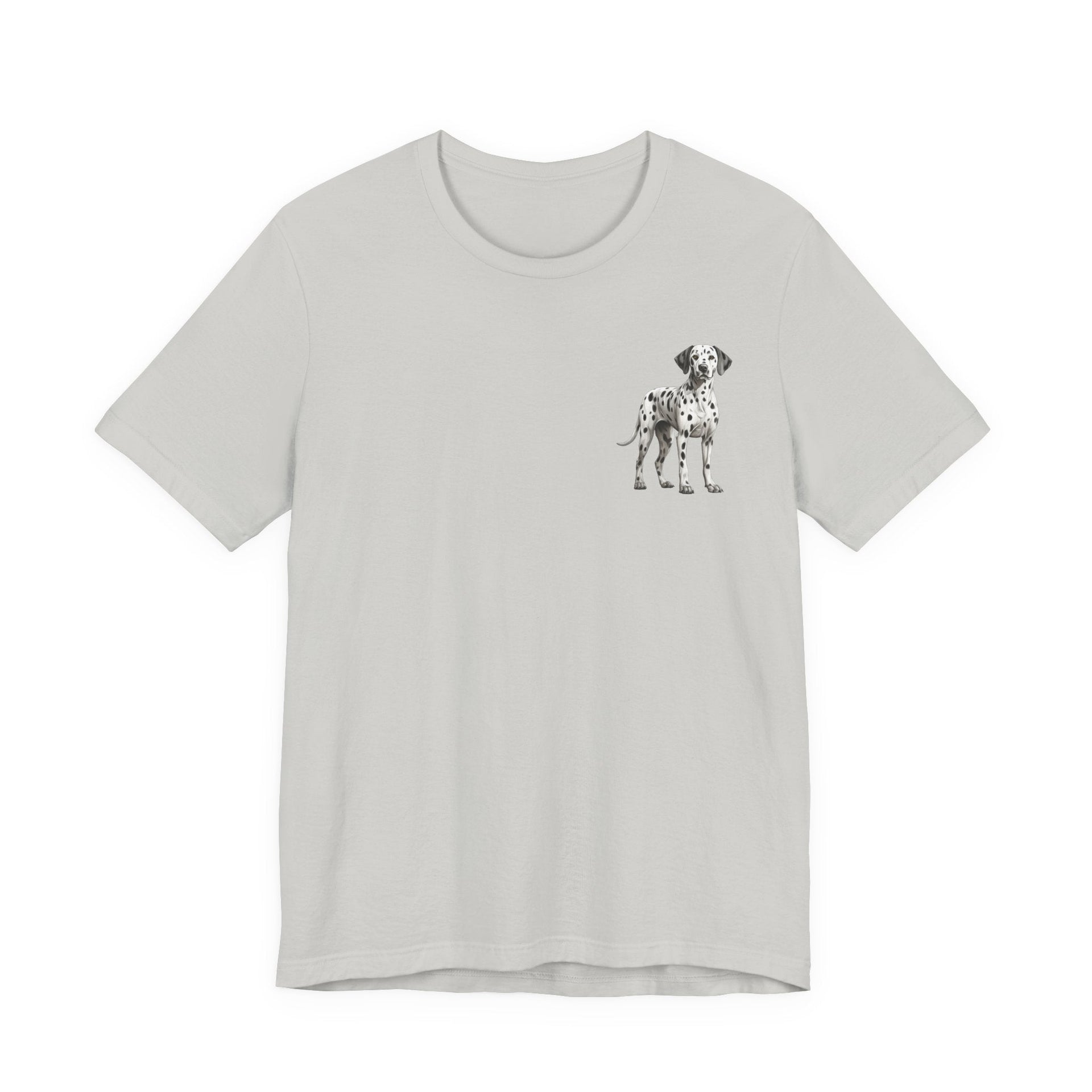 Dalmatian Illustration Front & Back Printed T-shirt - Pets & Animals - Harvey Ltd