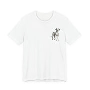 Dalmatian Illustration Front & Back Printed T-shirt - Pets & Animals - Harvey Ltd
